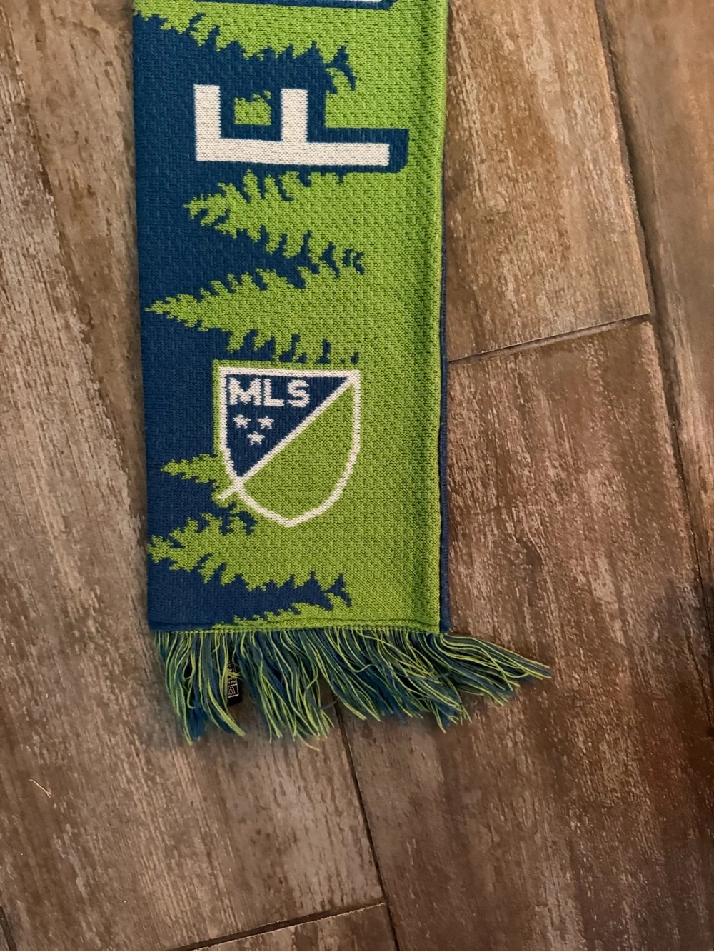 Seattle Sounders FC Eternal Blue Forever Green MLS Soccer Scarf 💚💙⚽